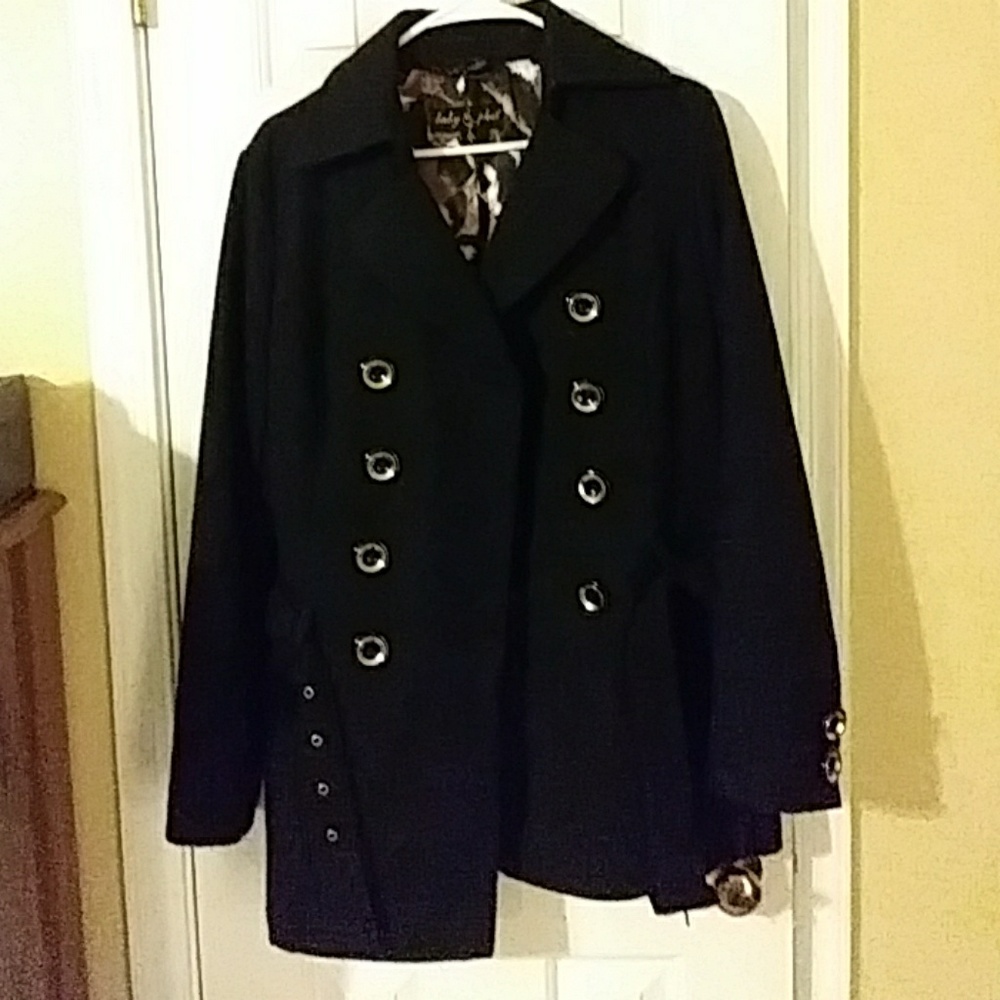 Babyphat wool blend coat